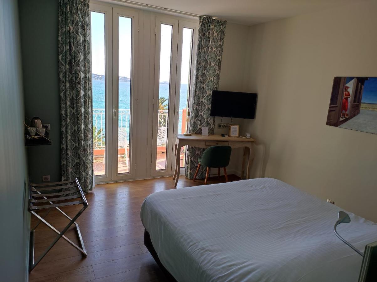 Les Galets Hotel Et B&B バンドール エクステリア 写真